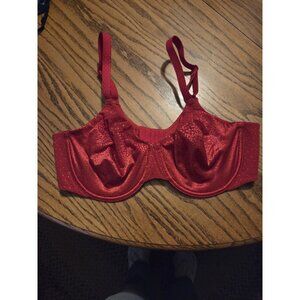 Wacoal  38D back appeal red underwire bra 855303